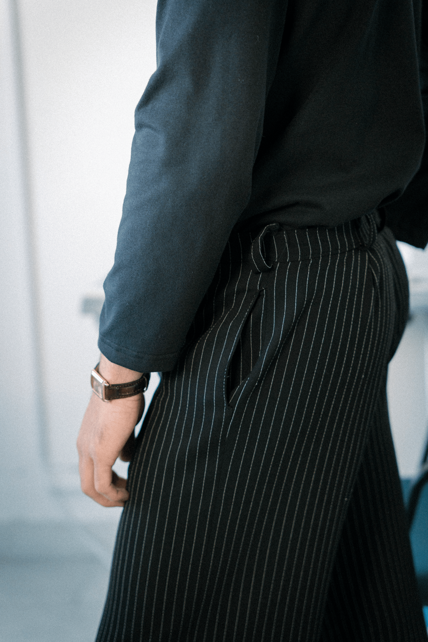 NIGHTLINE Pinstripe Trousers 4