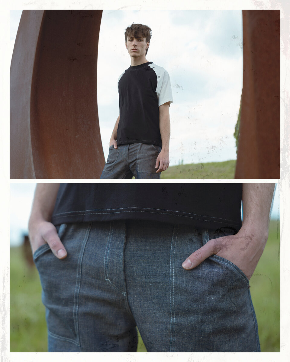 Flared Linen Denim 3
