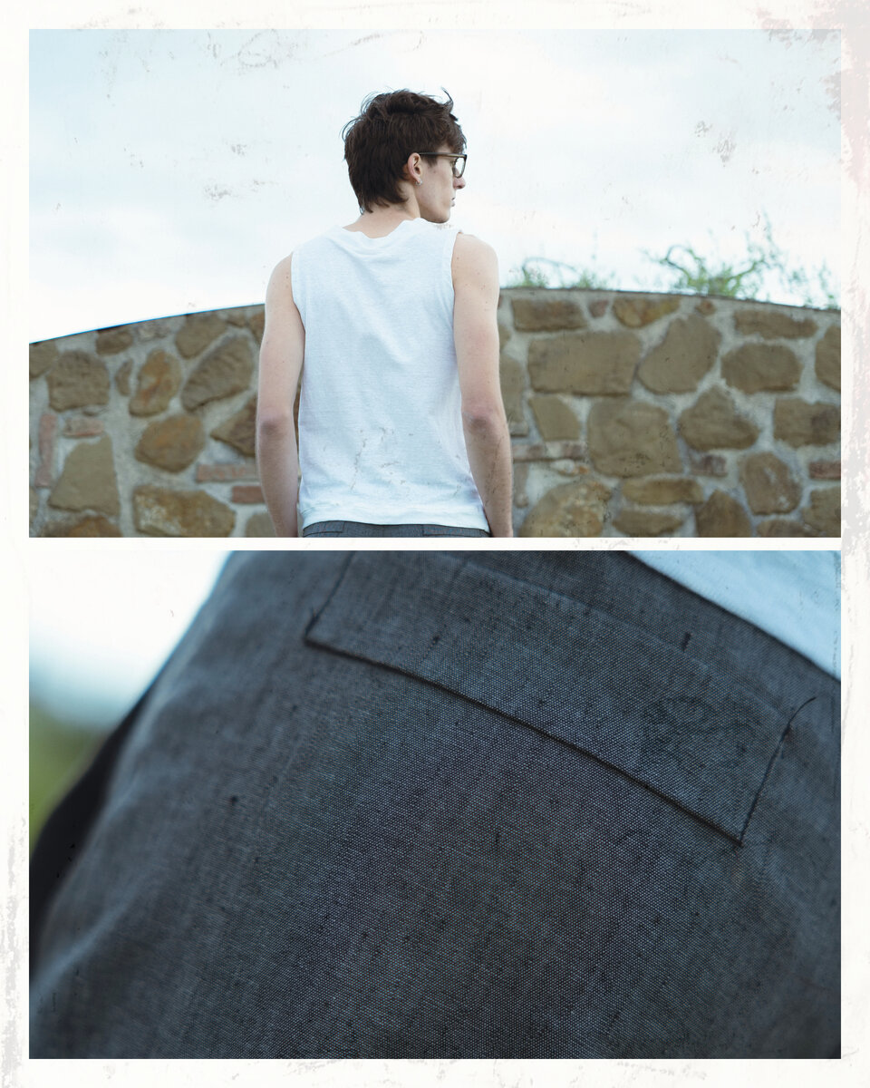 Linen 3/4 Utility Jorts 3