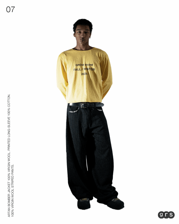 Virgin Wool Striped Pants